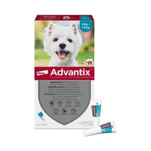 ADVANTIX Spot-on Lsg.z.Auftr.a.d.H.f.Hund 4-10 kg