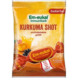 EM-EUKAL Bonbons Kurkuma-Shot gefüllt zuckerfrei